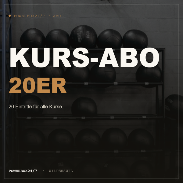Kurs-Abo 20er